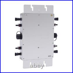 Solar Micro Inverter 1200W Grid Tie MPPT DC 22-50V to 80-160V AC 110V Safety US