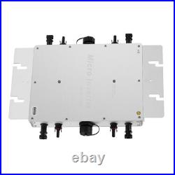 Solar Micro Inverter 1200W MPPT Grid Tie Pure Sine Wave DC to AC LCD Waterproof