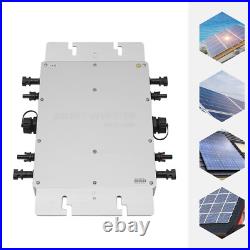 Solar Micro Inverter 1400W Grid Tie MPPT Pure Sine Wave DC to AC 110V Waterproof