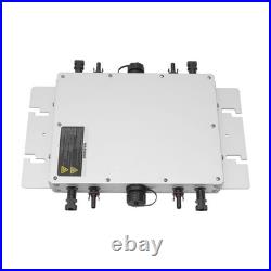 Solar Micro Inverter 1400W Waterproof Grid Tie MPPT Pure Sine Wave DC to AC 110V