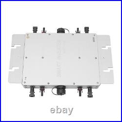 Solar Micro Inverter 1400W Waterproof Grid Tie MPPT Pure Sine Wave DC to AC 110V