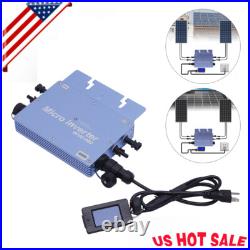 Solar Micro Inverter 600W Grid Tie MPPT Pure Sine Wave DC to AC Waterproof New