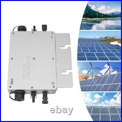 Solar Micro Inverter 600W Grid Tie MPPT Pure Sine Wave DC to Waterproof