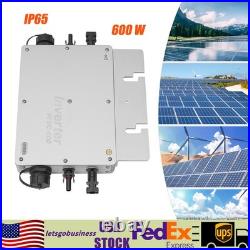 Solar Micro Inverter 600W Grid Tie MPPT Pure Sine Wave DC to Waterproof