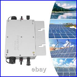 Solar Micro Inverter 600W Grid Tie MPPT Pure Sine Wave DC to Waterproof