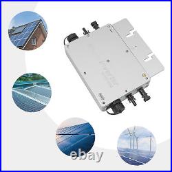 Solar Micro Inverter 600W Grid Tie MPPT Pure Sine Wave DC to Waterproof