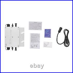 Solar Micro Inverter 600W Grid Tie MPPT Pure Sine Wave DC to Waterproof