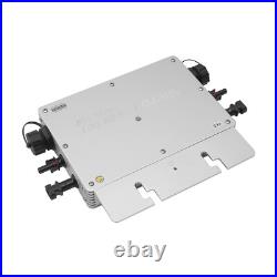 Solar Micro Inverter 600W Grid Tie MPPT Pure Sine Wave DC to Waterproof
