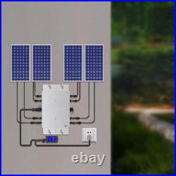 Solar Micro Inverter Grid Tie Grid Pure Sine Wave Inverter Waterproof WVC-1200W