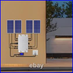 Solar Micro Inverter Grid Tie Grid Pure Sine Wave Inverter Waterproof WVC-1200W
