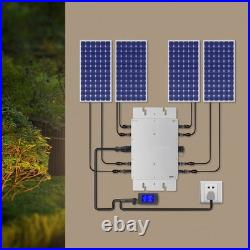 Solar Micro Inverter Grid Tie Grid Pure Sine Wave Inverter Waterproof WVC-1200W