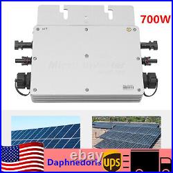 Solar Micro Inverter Grid Tie MPPT 700W Pure Sine Wave DC to AC 110V Waterproof