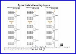 Solar Micro Inverter Grid Tie MPPT Smart Dc22v-60v Ac110v-230v Remote Monitoring