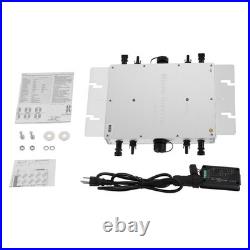 Solar Micro Inverter WVC-1200W Grid Tie MPPT Pure Sine Wave DC to AC Waterproof