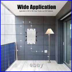 Solar Micro Inverter WVC-1200W Grid Tie MPPT Pure Sine Wave DC to AC Waterproof