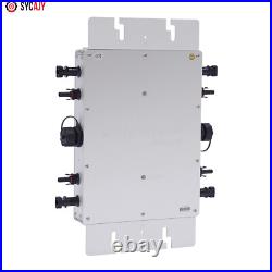 Solar Micro Inverter WVC-1200W Grid Tie MPPT Pure Sine Wave DC to AC Waterproof