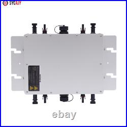 Solar Micro Inverter WVC-1200W Grid Tie MPPT Pure Sine Wave DC to AC Waterproof