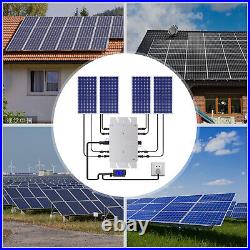 Solar Micro Inverter WVC-1200W Grid Tie MPPT Pure Sine Wave DC to AC Waterproof