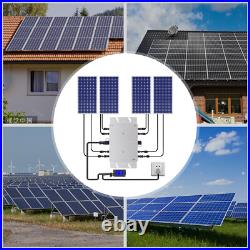 Solar Micro Inverter Waterproof WVC-1200W Grid Tie MPPT Pure Sine Wave DC to AC Solar Micro Inverter Waterproof WVC-1200W Grid Tie MPPT Pure Sine Wave DC to AC