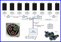 Solar Micro Inverter grid tie 500w DUO 60/72 cell 50/60 HZ ZIGBEE WIFI