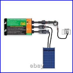 Solar PV Grid Tie Micro Inverter 260-350W MPPT Waterproof 18V-50V DC 110V-240V