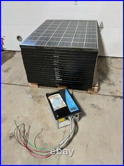 Solar Panel 24 Volt 3000 Watt Panels 17 With Sticker! Charity! Grid Tie Inverter