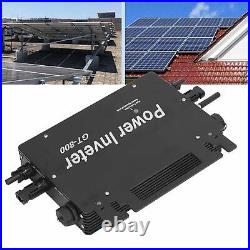 Solar Panel Inverter Single Phase DC To AC Grid Tie Micro Power Inverter WiFi