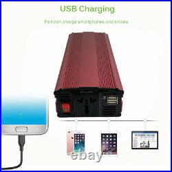 Solar Panel Power System Kit 220V/1000W Inverter 12V/18V Battery Charger USB Out