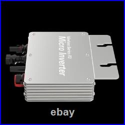 Solar Tie Micro Inverter MPPT 300-350W Grid 22-60VDC 120V 230VAC Mobile APP