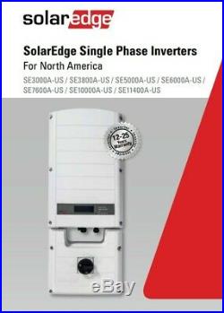 SolarEdge SE10000A-US-U, 10000W Grid Tie Inverter, 240V