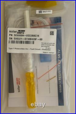 SolarEdge SE6000H-USS3BBC14 Energy Hub Inverter, 6 kW, Battery + EV Ready, New