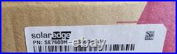 SolarEdge SE7600H-US000BEU4 7.6kW HD-Wave Solar Inverter 240V NEW