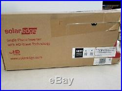 SolarEdge SetApp 7.6kW 240V 1-Phase Inverter with RGM, SE7600H-US000BNC4