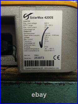 SolarMax 4200S 4.2kW 4200 Watts Grid Tied Solar PV Inverter