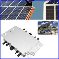SolarPower Grid-Tie Grid-tie Inverter Waterproof WiFi Mobile Monitoring