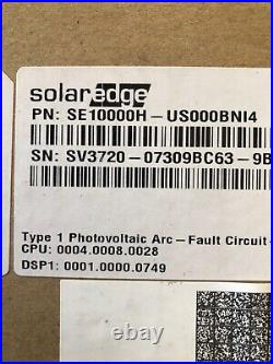 Solaredge, Inverter, Grid Tie, 10Kw, HD Wave, SE10000H-US SET APP. CELL KIT INCL