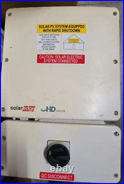 Solaredge SE10000H-US HD Wave Inverter for 10 KW Solar AS IS UNTESTED
