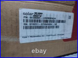 Solaredge SE3000H-US000BNU4 Single Phase Wave Inverter 240V new Solaredge SE3000H-US000BNU4 Single Phase Wave Inverter 240V new