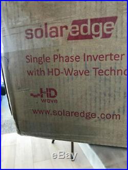 Solaredge SE5000H-US HD Wave Grid Tie Inverter with RGM