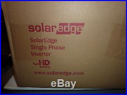 Solaredge Se7600h-us Hd Wave Grid Tie Inverter 7600w 240 Vac, String Inverter