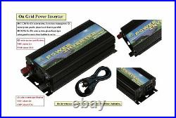 Solinba Grid Tie Solar Inverter 500W 12V Solar System USA Plug Multi Protection