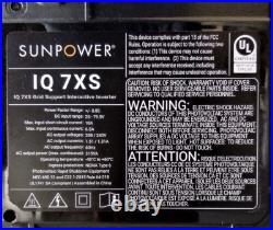 SunPower 360 watt Solar Panels with Enphase IQ 7XS or SunPower Micro Inverter