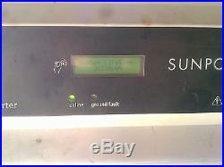 Sunpower SPR-4000x grid tie solar inverter