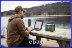 Swiss Tech 200W Portable Power Station, 193Wh, Solar Generator for Camping and T