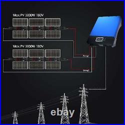 Tumo-Int 6000W MPPT Solar Grid Tie Inverter with Power Limiter and Wi-Fi