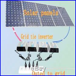 US 1000W WV Grid Tie Inverter MPPT For Solar Panel Stackable Pure Sine Wave