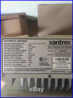 (USED) Xantrex 3000w Grid-Tie Solar Inverter GT3.0-NA-DS-240
