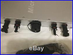 Used 1.2KW / 240v Home Solar Quad Input Micro Inverter Plug In Grid Tie