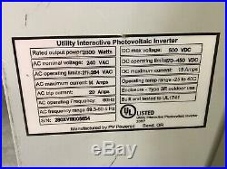Used PV Powered StarInverter PVP2800-XV 2800 Watt Inverter Solar