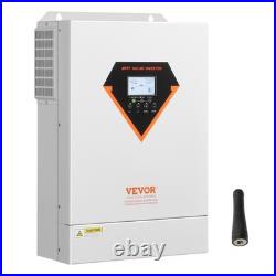 VEVOR 6000W Hybrid Solar Inverter 48V DC Pure Sine Wave 220V MPPT Off Grid New